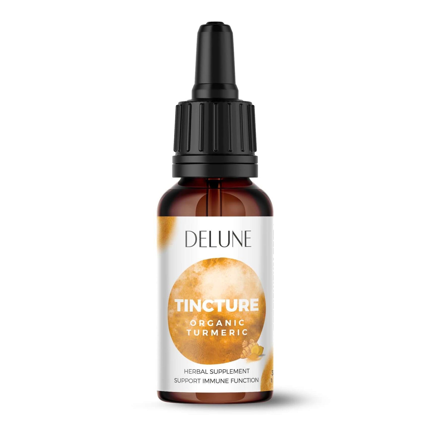 Organic Turmeric Herbal Tincture - Delune