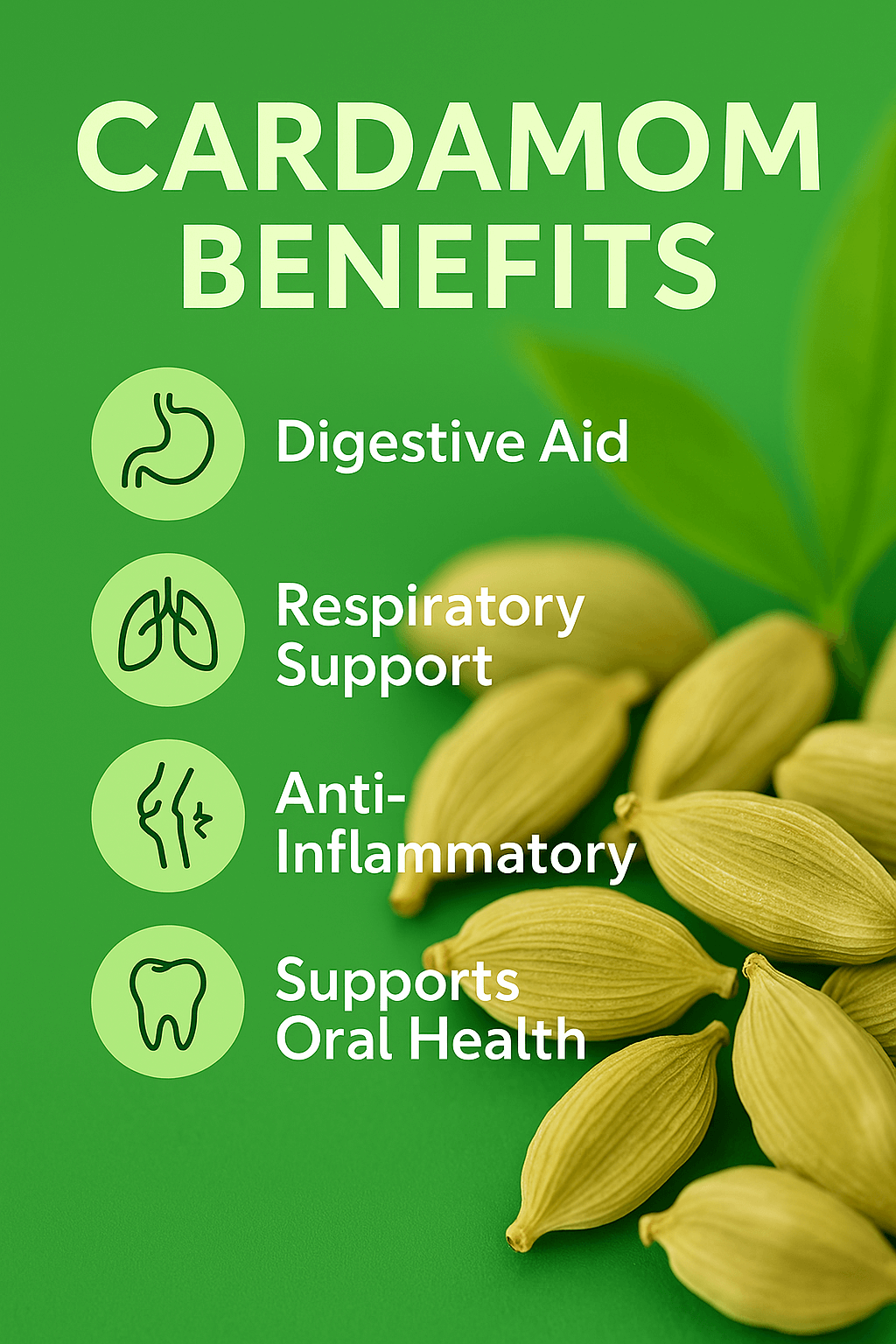 cardamomoilbenefits - Delune