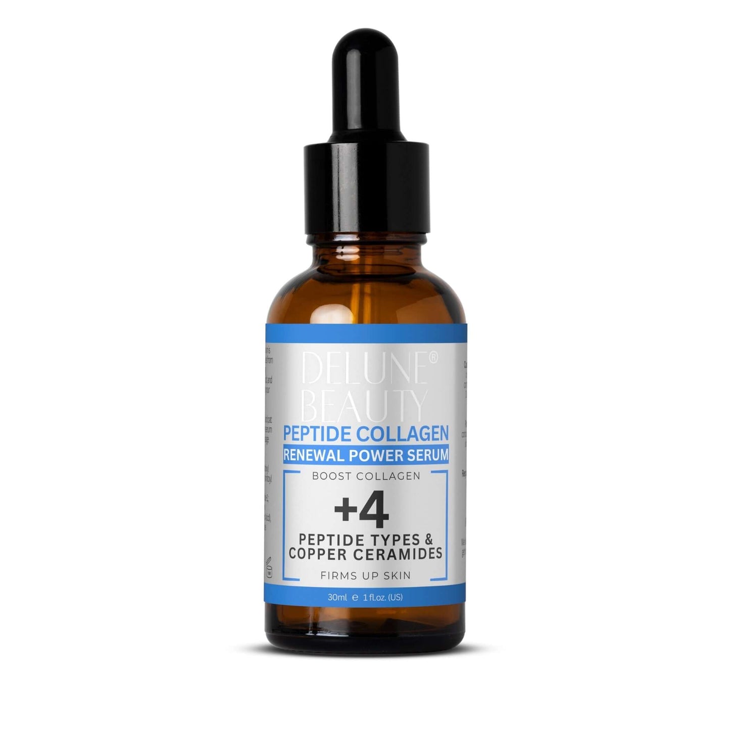 Copper Ceramides Peptide Renewal Power Serum - Delune