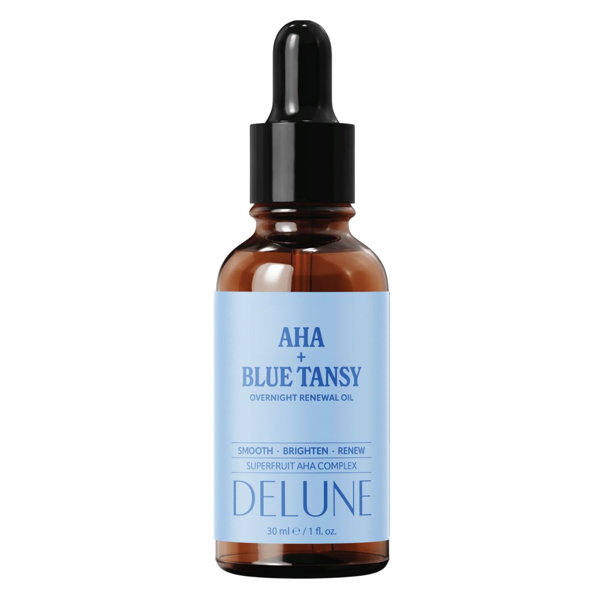AHA + Blue Tansy Overnight Renewal Oil - Delune