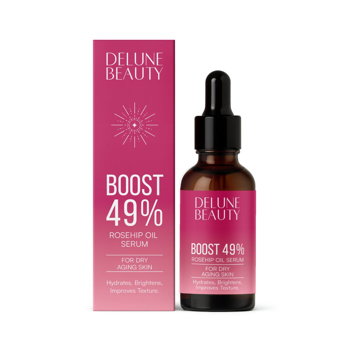 Boost 49% Rosehip Oil Serum - Delune