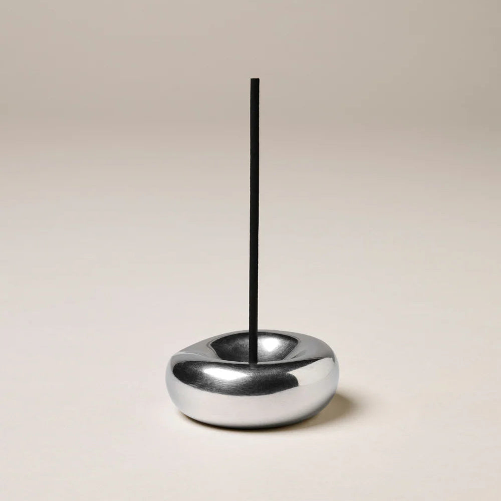 Chrome Incense Holder - Delune