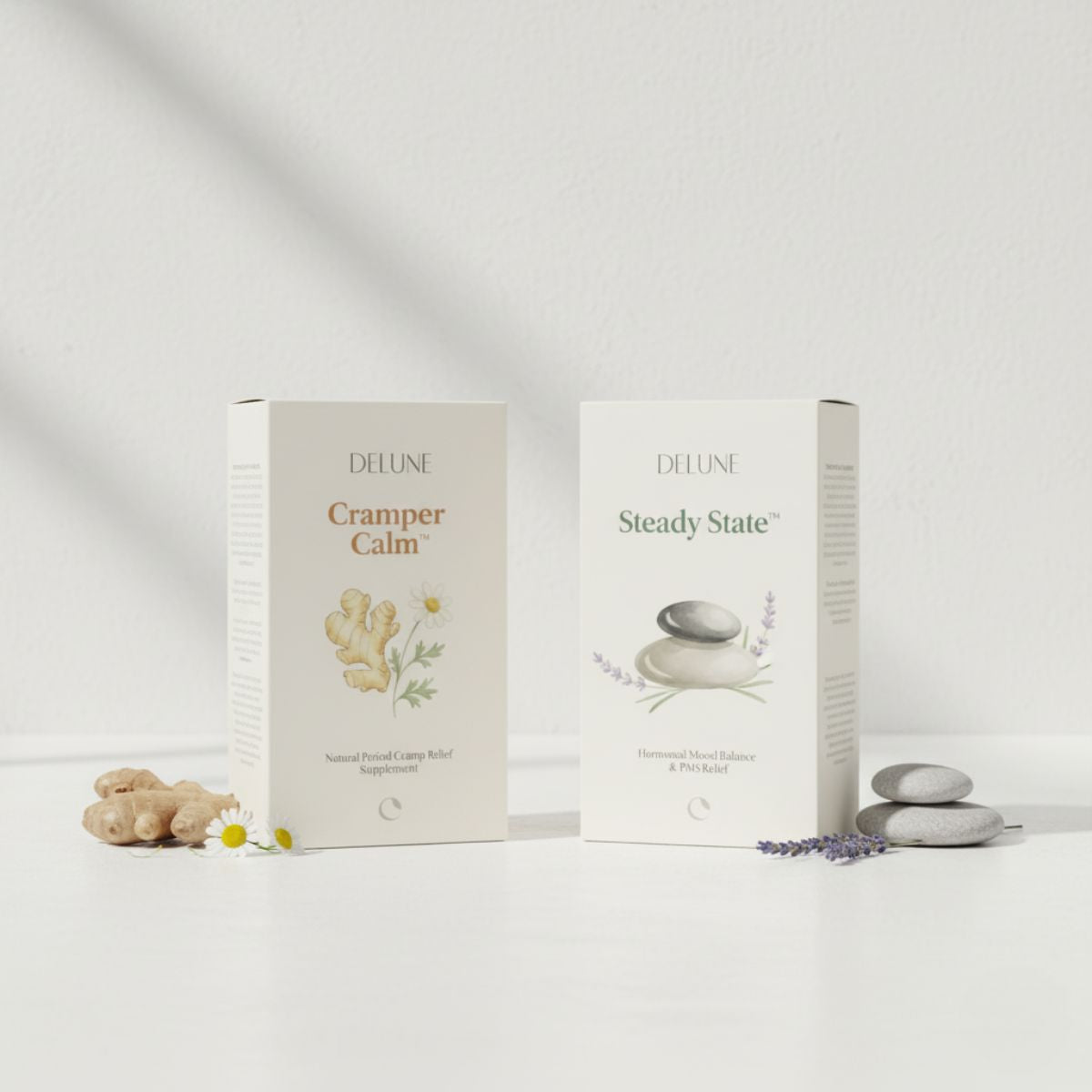 Cycle Rescue Set – Complete PMS & Period Cramp Kit - Delune