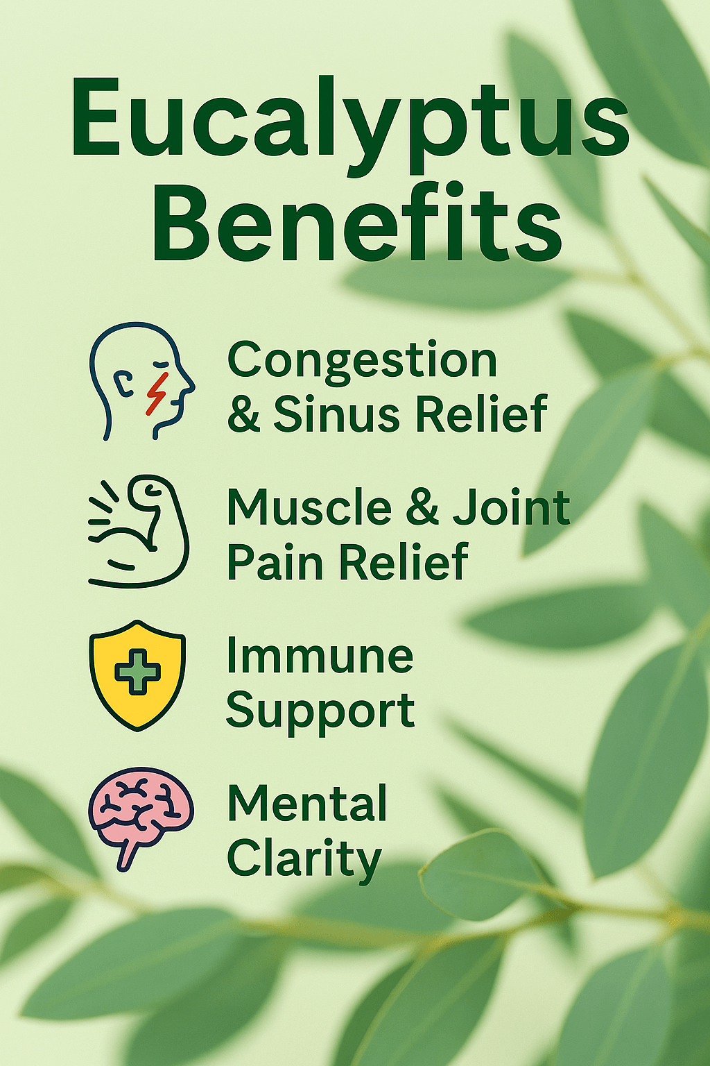 Eucalyptus Pure Essential Oil - Delune