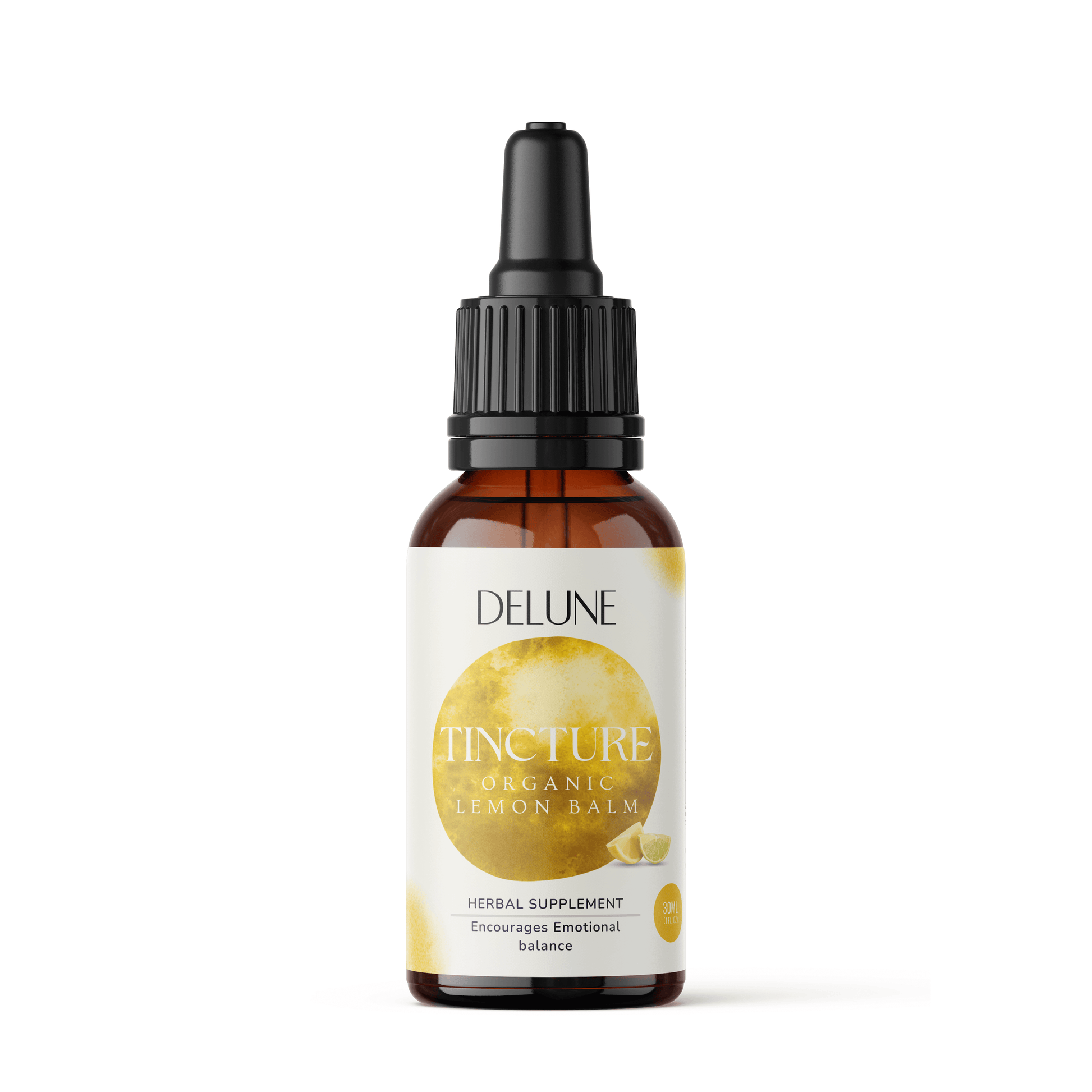Organic Lemon Balm Herbal Tincture - Delune