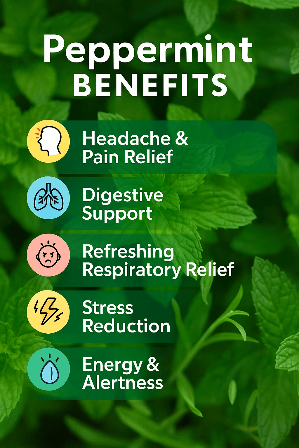 Peppermint Pure Essential Oil - Delune