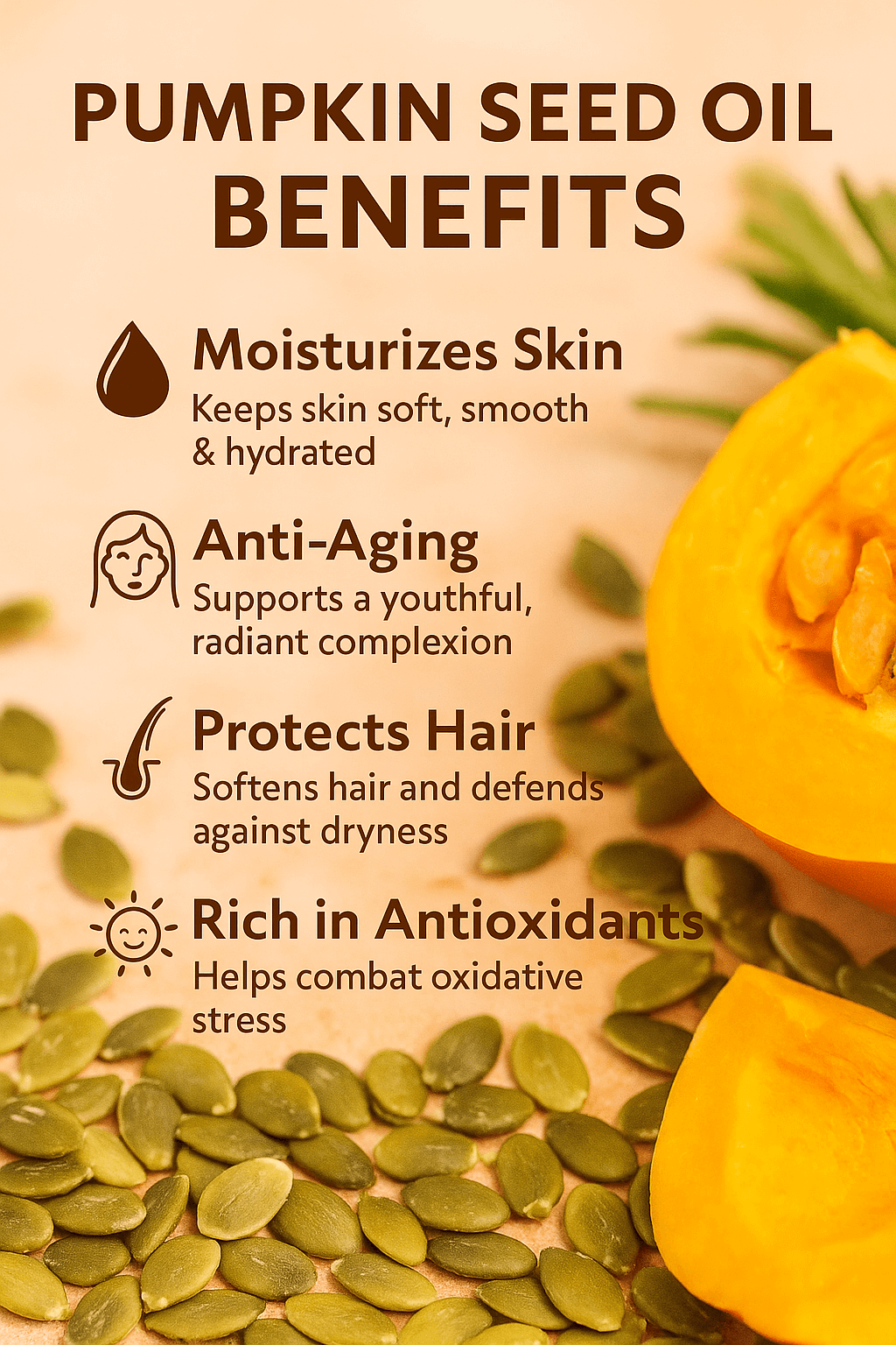 Virgin Pumpkin Seed Oil - Delune