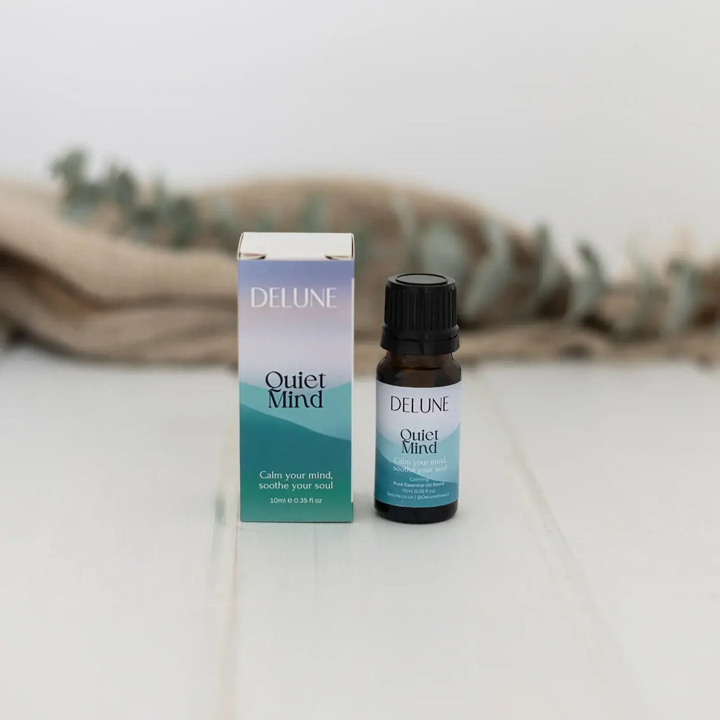 Quiet Mind - Calm - Wellbeing Essential Oil Blend - Delune