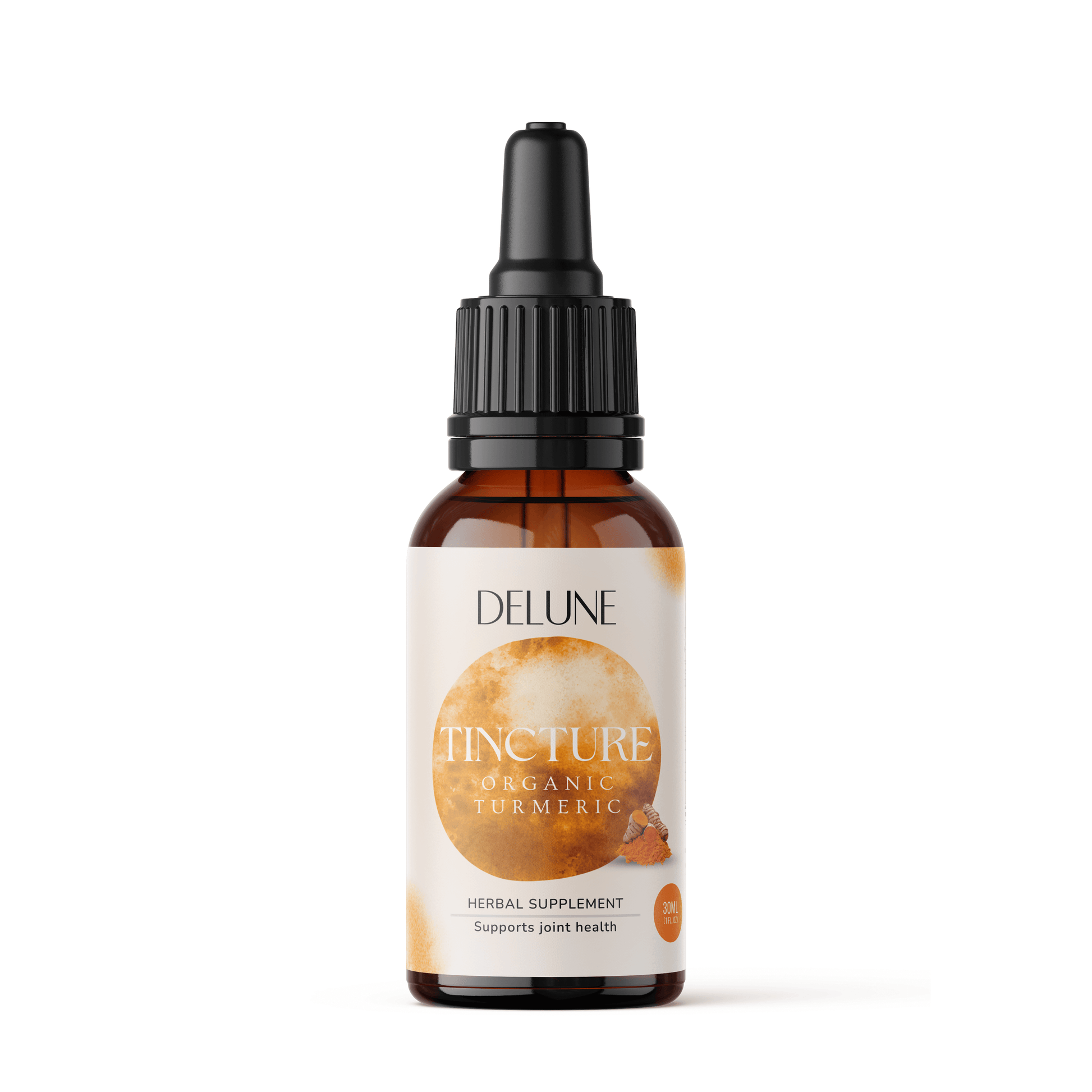 Organic Turmeric Herbal Tincture - Delune