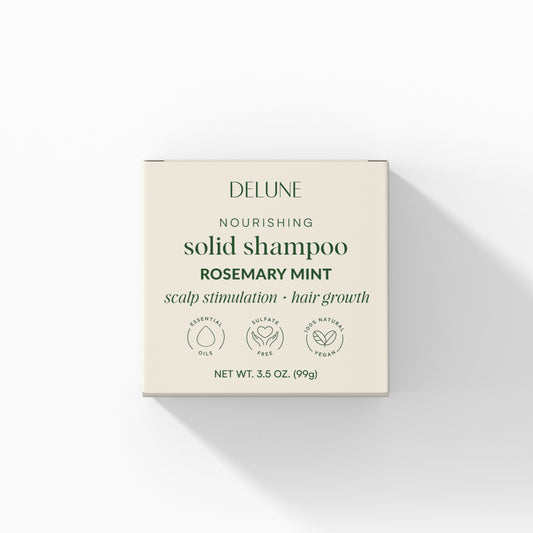 Rosemary Mint Solid Shampoo Bar - Scalp Boost · Hair Growth