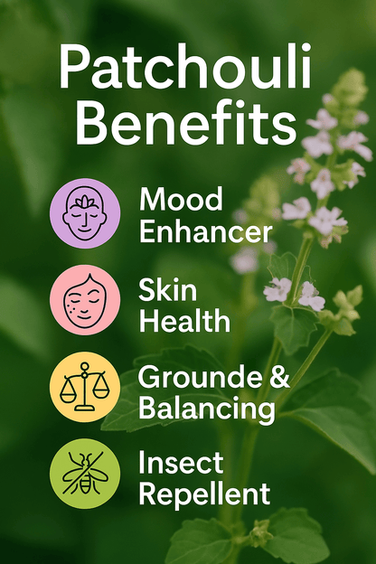 Patchouli Pure Essential Oil - Delune 