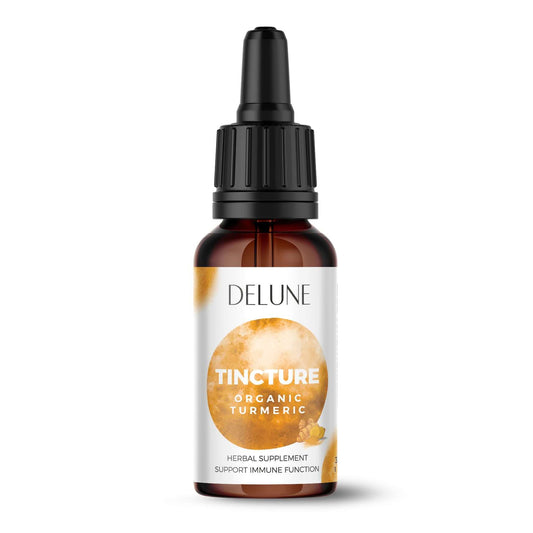 Organic Turmeric Herbal Tincture - Delune