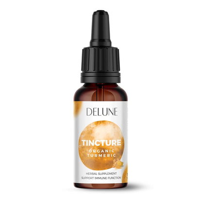 Organic Turmeric Herbal Tincture - Delune 