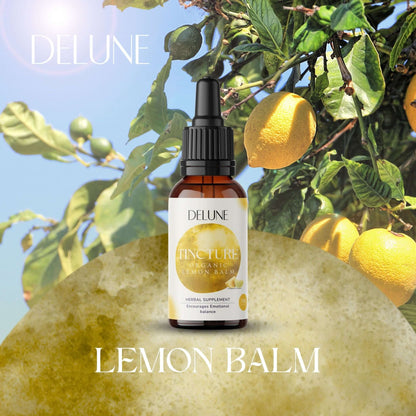 Organic Lemon Balm Herbal Tincture - Delune 