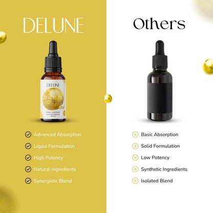 Organic Lemon Balm Herbal Tincture - Delune 