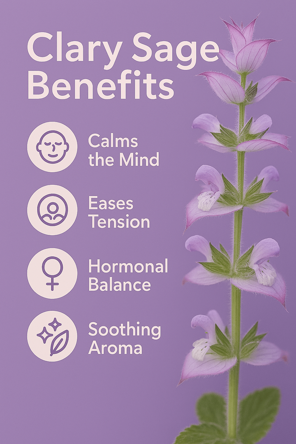 Clary Sage Pure Essential Oil - Delune 