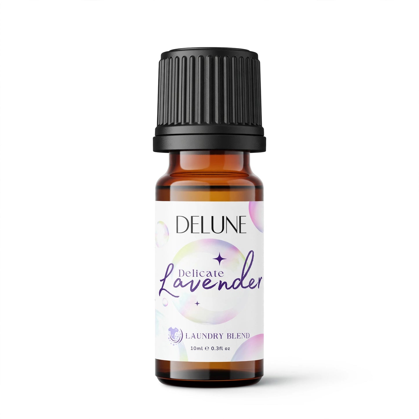 Delune Delicate Lavender Laundry Blend 10ml amber bottle