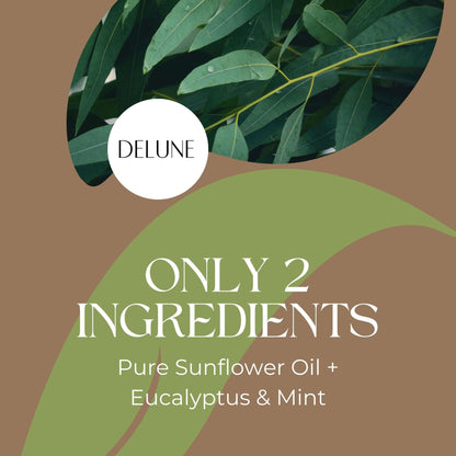 Eucalyptus Mint Body Oil - Delune 