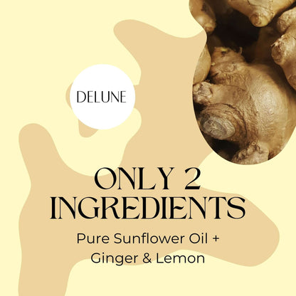 Ginger Lemon Body Oil - Delune 