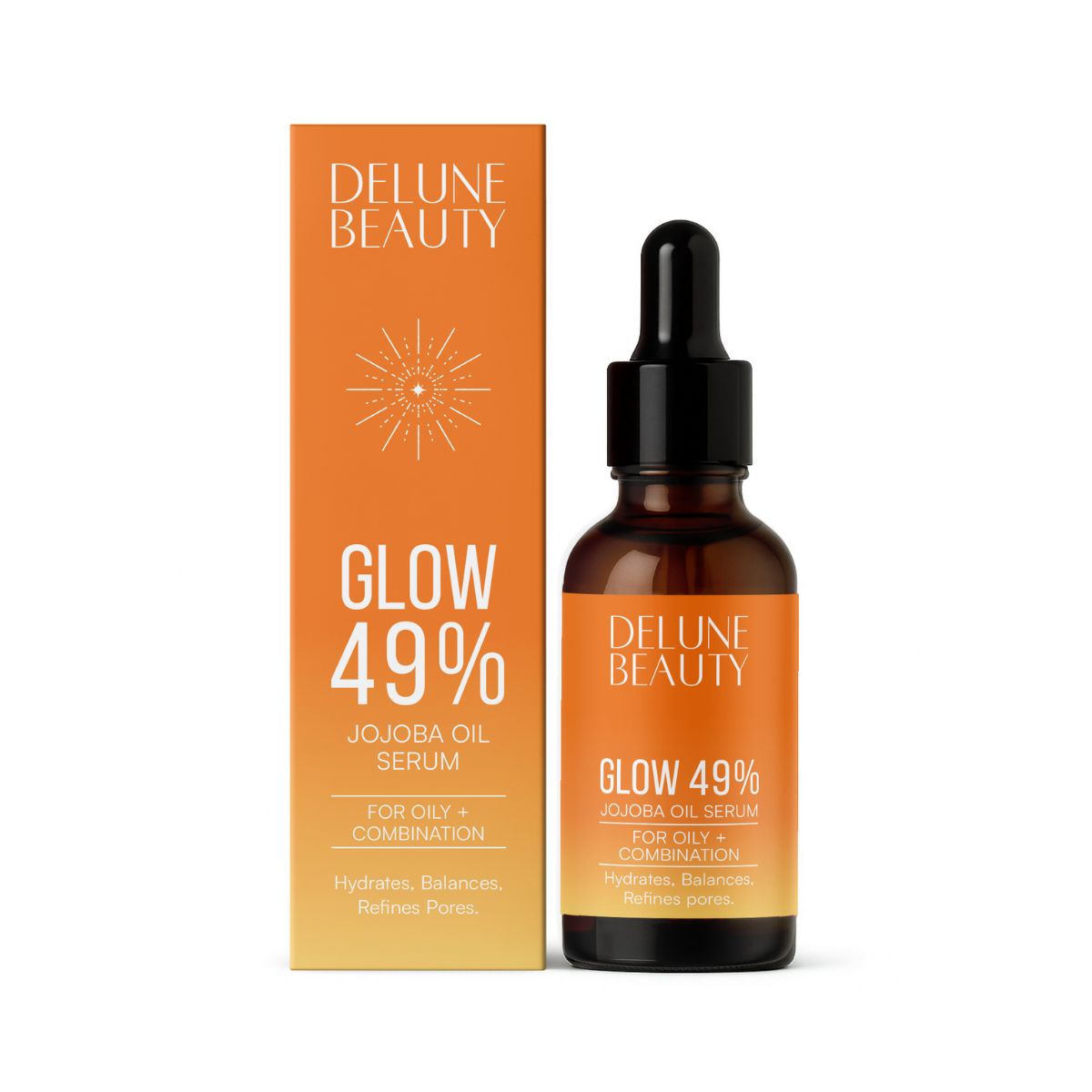 Glow 49% Jojoba Oil Serum - Delune 