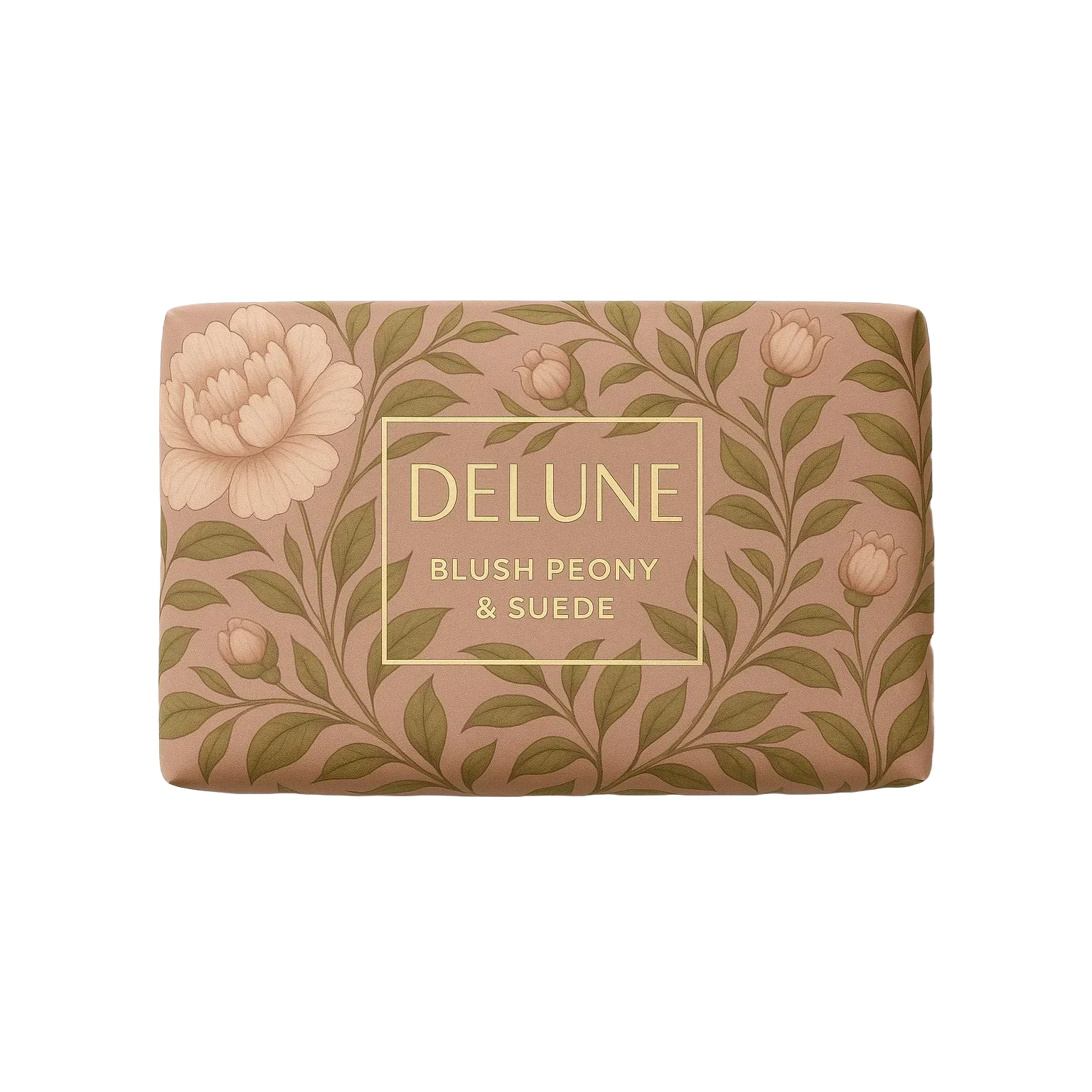 Blush Peony & Suede - Bar Soap - Delune 