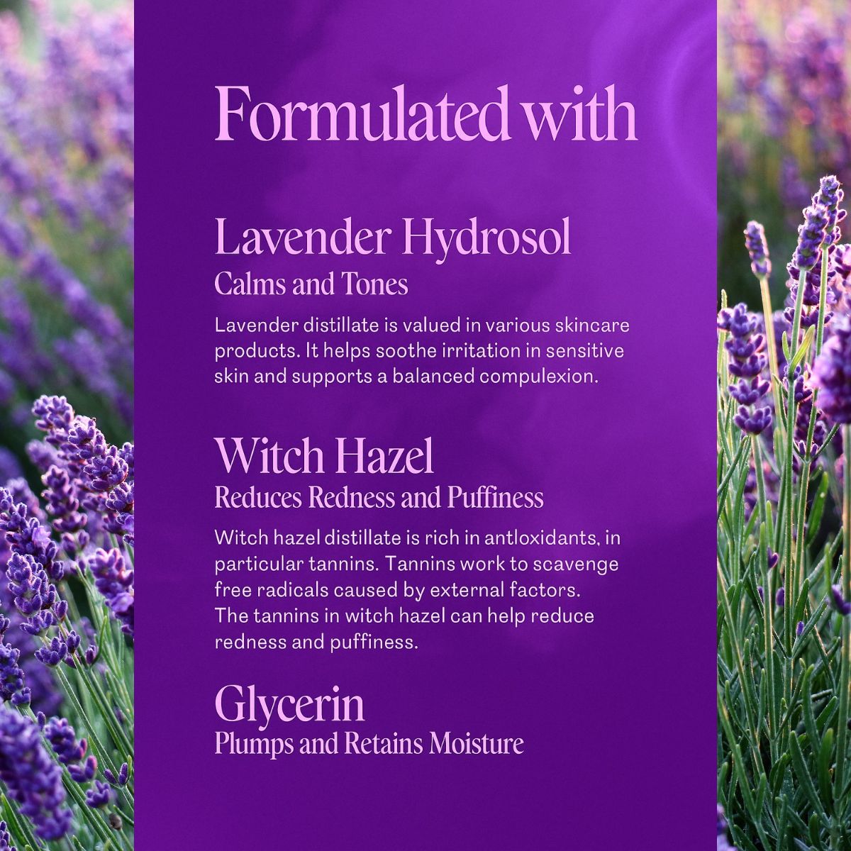 Calm Lavender Hydrosol Toner - Delune 