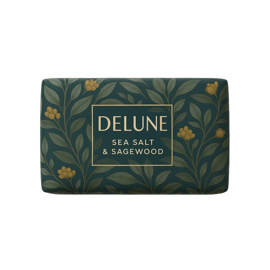 Sea Salt & Sagewood - Bar Soap - Delune 