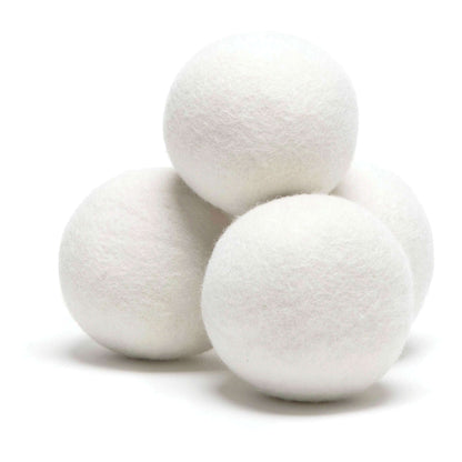 Organic Wool Laundry Dryer Balls - Pack of 4 - Delune 