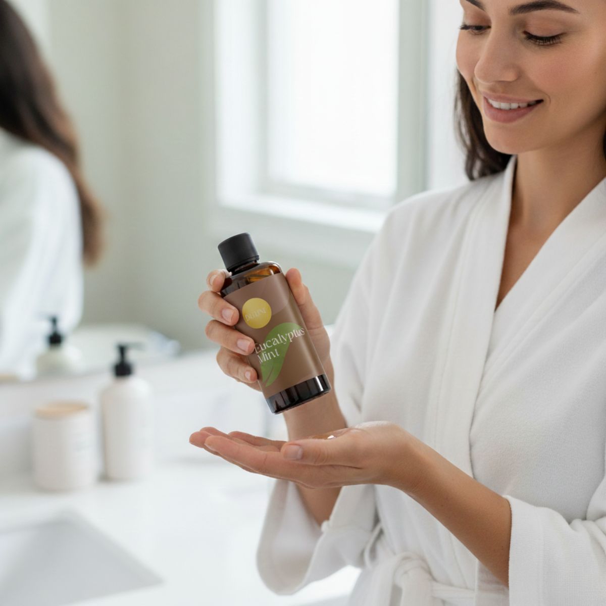 Eucalyptus Mint Body Oil - Delune 