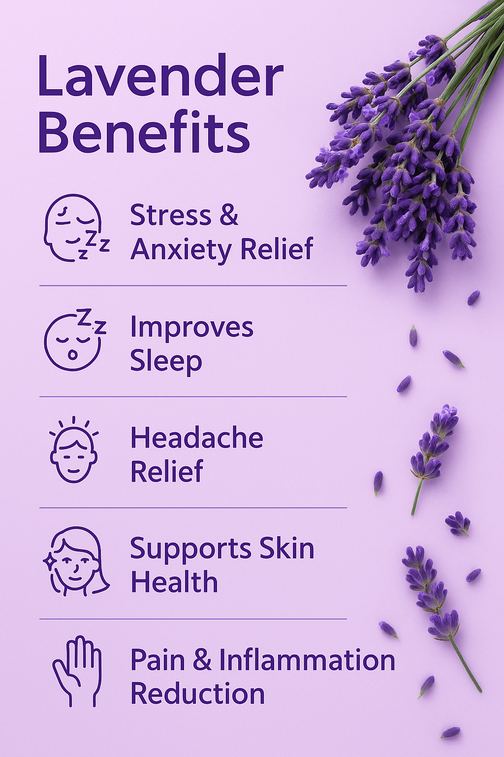 Lavender Pure Essential Oil - Delune 