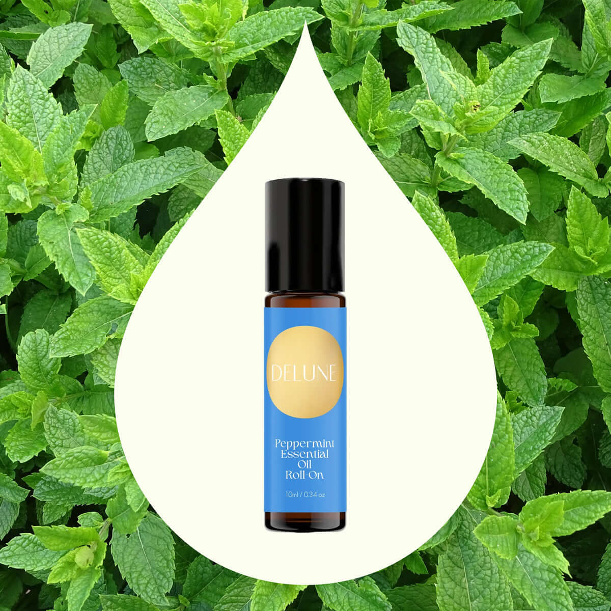 Peppermint Essential Oil Roll-On - Delune 
