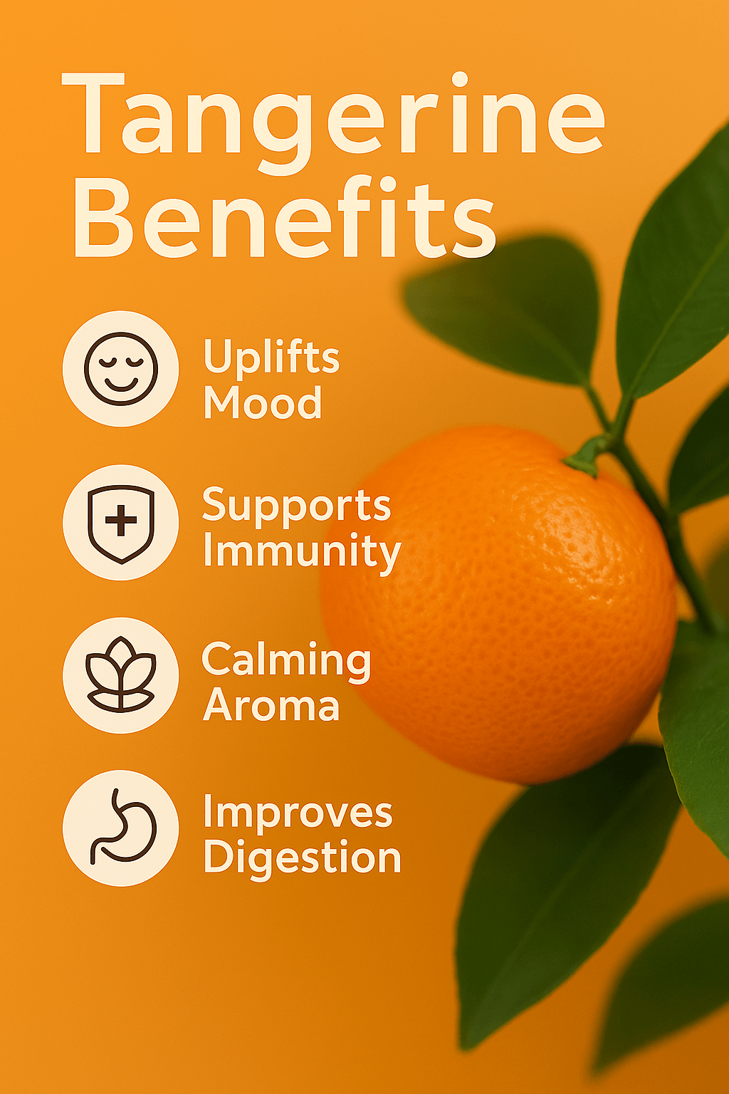 Tangerine Pure Essential Oil - Delune 